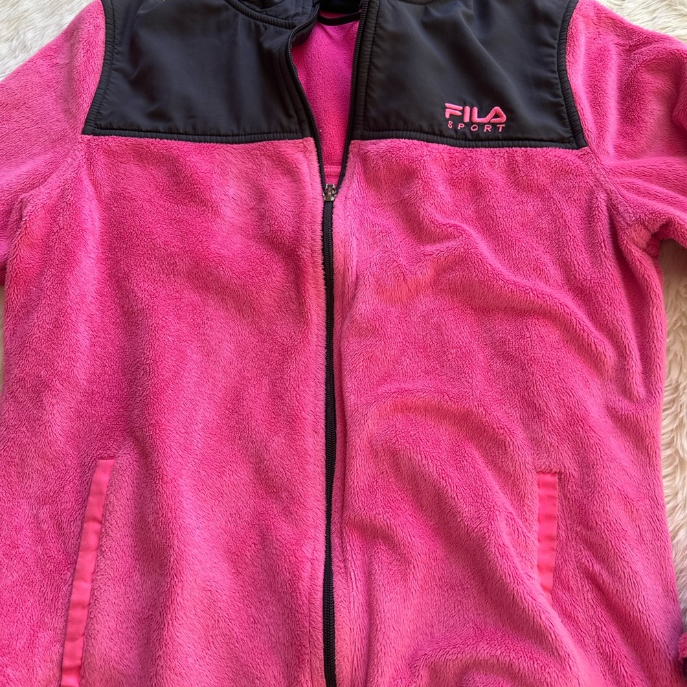 Fila Sport pink jacket size XL/16